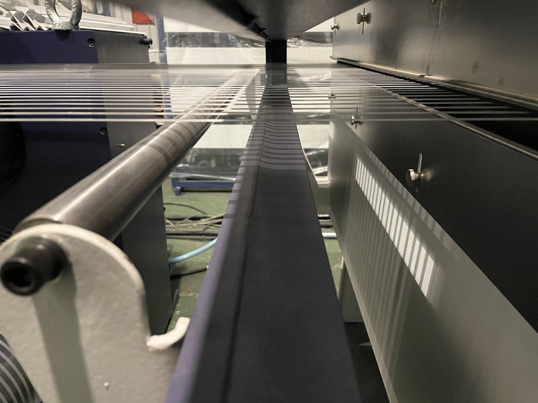 Plastic Flat Yarn Tape Extrusion Line Consistent Polypropylene Bag Woven Bag Yarn Processing