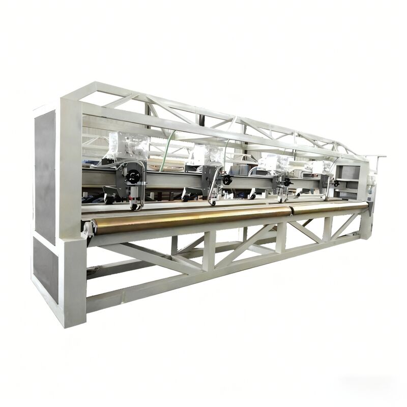 High Output Multi Head PVC Tarpaulin Welding Machine Plastic Tarpaulin Making Line 100m Min