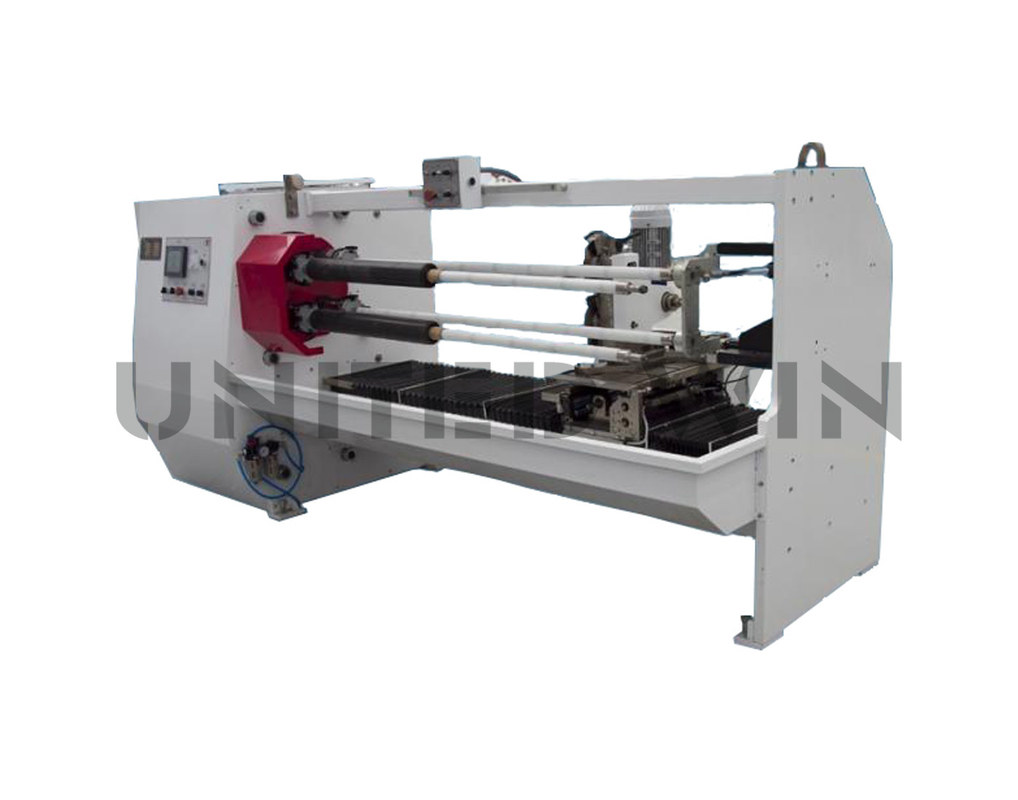 Automatic Adhesive Tape Making Machine Double Knife Four Shaft