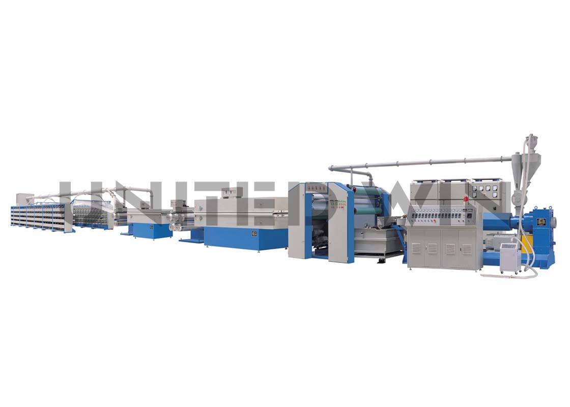 fully automatic high speed plastic extrusion PP PE wire drawing making machines tape line for pp woven sack bag
