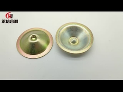 Suku Cadang Platform Logam Dukungan Bentuk Mangkuk Washer Suku Cadang Tenun Bundar